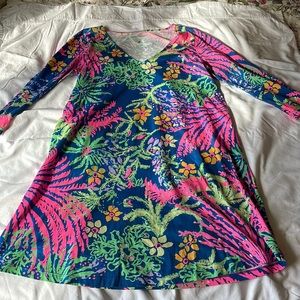Lilly Pulitzer 3/4 length sleeve dress